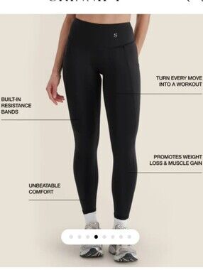 Skinnify Pocket Resistance Band Leggings